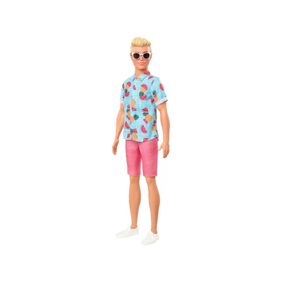 

Кукла Barbie Fashionistas Кен в рубашке с фруктами (DWK44/GYB04) (10-567458)