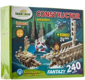 

Конструктор "Фантазия", 240 деталей - Игротеко (20-149773)