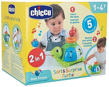 

Игрушка-сортер "Черепаха" - Chicco (20-1037058)