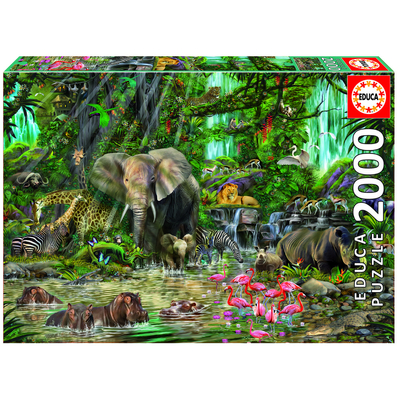 

Пазл Educa Африканские джунгли 2000 деталей (16013) (10-565352)