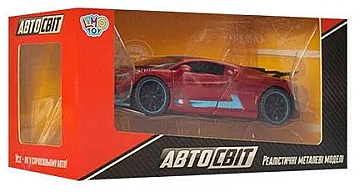 

Машинка инерционная "AS-2817", вишневая - АвтоСвіт (20-971272)