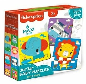 

Пазлы "Беби пазлы. Зоо" (укр) - Fisher-Price (20-1029636)