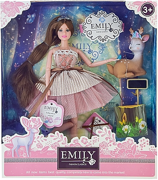 

Кукла "Emily" QJ087 с аксессуарами - Shantou (20-1013967)
