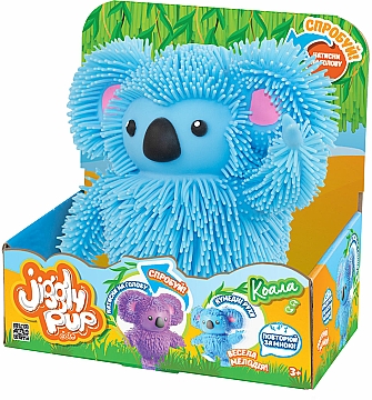 Купить Интерактивная игрушка Зажигательная коала, голубая - Jiggly Pup (20-...