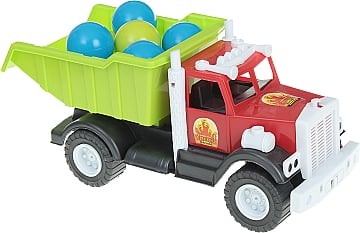 

Машина "Фарго" с 10 шариками, красная кабина - Kinderway (20-904201)