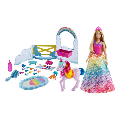 

Игровой набор Barbie Dreamtopia Догляд за единорогом (GTG01) (10-567750)