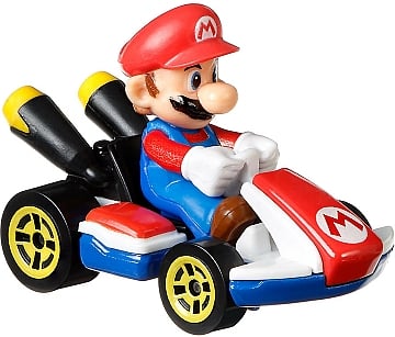 

Машинка с видеоигры "Mario Kart Replica" - Hot Wheels Mattel (20-1031355)