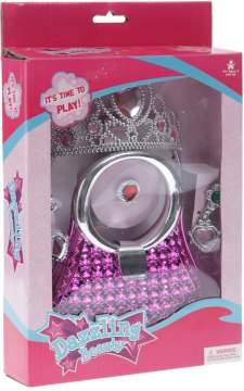 

Игровой набор для девочки с аксессуарами, розовый - Na-Na (20-305123)
