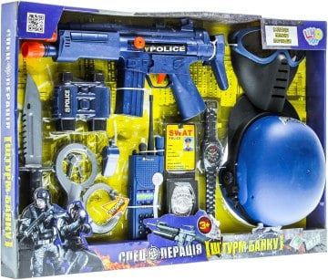 

Игровой набор "Полиция", синий - Limo Toy (20-237839)