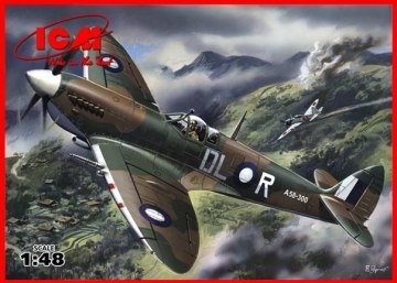 

Британский истребитель Spitfire Mk.VIII - ICM (20-78475)