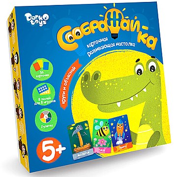 

Настольная игра "Соображайка" (рус) - Danko Toys (20-830364)