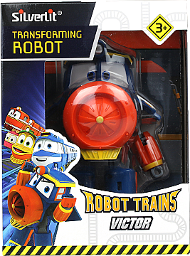 

Игрушка-паровозик, "Robot Trains", Victor, 10 см - Silverlit (20-757472)