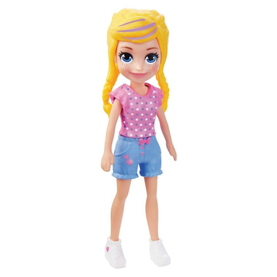 

Кукла Polly Pocket Блондинка в розовом топе (FWY19/GDK97) (10-567069)