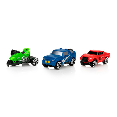 

Набор машинок Micro Machines Трюковый 3 штуки (MMW0009) (10-563227)