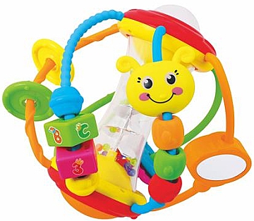 

Погремушка "Веселый мячик" - Hola Toys (20-997628)
