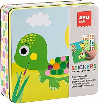 

Настольная игра "Животные с наклейками в железной коробке" - ApliKids (20-988250)