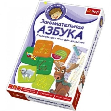 

Настольная игра "Первые открытия. Занимательная Азбука" - Trefl (20-493639)