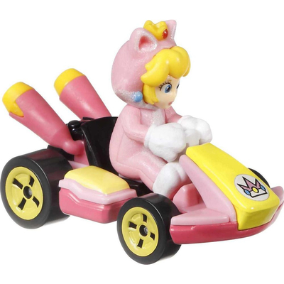 

Машинка Hot Wheels Mario Kart Котик-Пич стандартный карт (GBG25/GRN13) (10-566607)