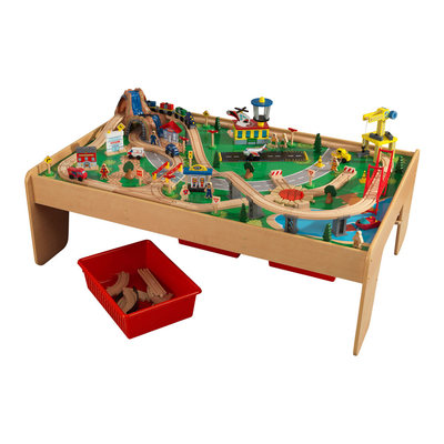 

Игрушечная железная дорога KidKraft Горный водопад с игровым столом (17850) (10-551621)