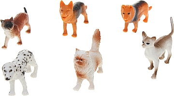 

Набор фигурок "Кошки и собаки" - Na-Na (20-688580)