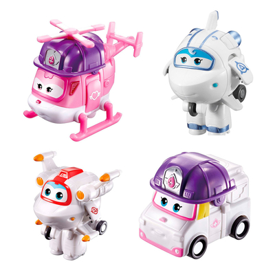 

Игровой набор Super Wings Transform-a-bots Спасатель Диззи, Зои, Астра, Астро (EU720040G) (10-567546)