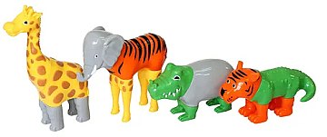 

Игровой набор магнитных 3D-пазлов "Mix or Match", животные из джунглей - Popular Playthings (20-777048)