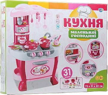 

Игровой набор "Кухня маленькой хозяйки" 31 предмет - Shantou (20-289329)