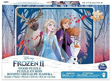 

Пазл деревянный "Холодное сердце 2", 48 элементов - Disney Frozen Spin Master (20-803446)