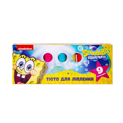 

Тесто для лепки Перо SpongeBob SquarePants 9 баночек (122177) (10-569525)