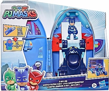

Игровой набор "Герои в масках. Штаб-Ракета 2-в-1" (фигурка, машинка) - PJ Masks (20-1033879)