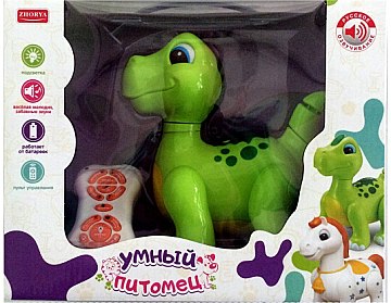 

Интерактивная игрушка на радиоуправлении «Динозаврик» - Zhorya (20-819922)