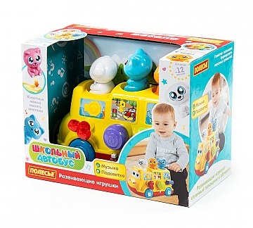 

Игрушка развивающая "Школьный автобус", 77080 - Полесье (20-823072)