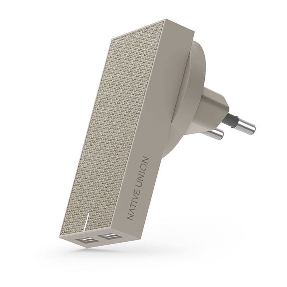 

Native Union Smart Charger 2-Port USB Fabric Taupe (SMART-2-TAU-FB-INT)