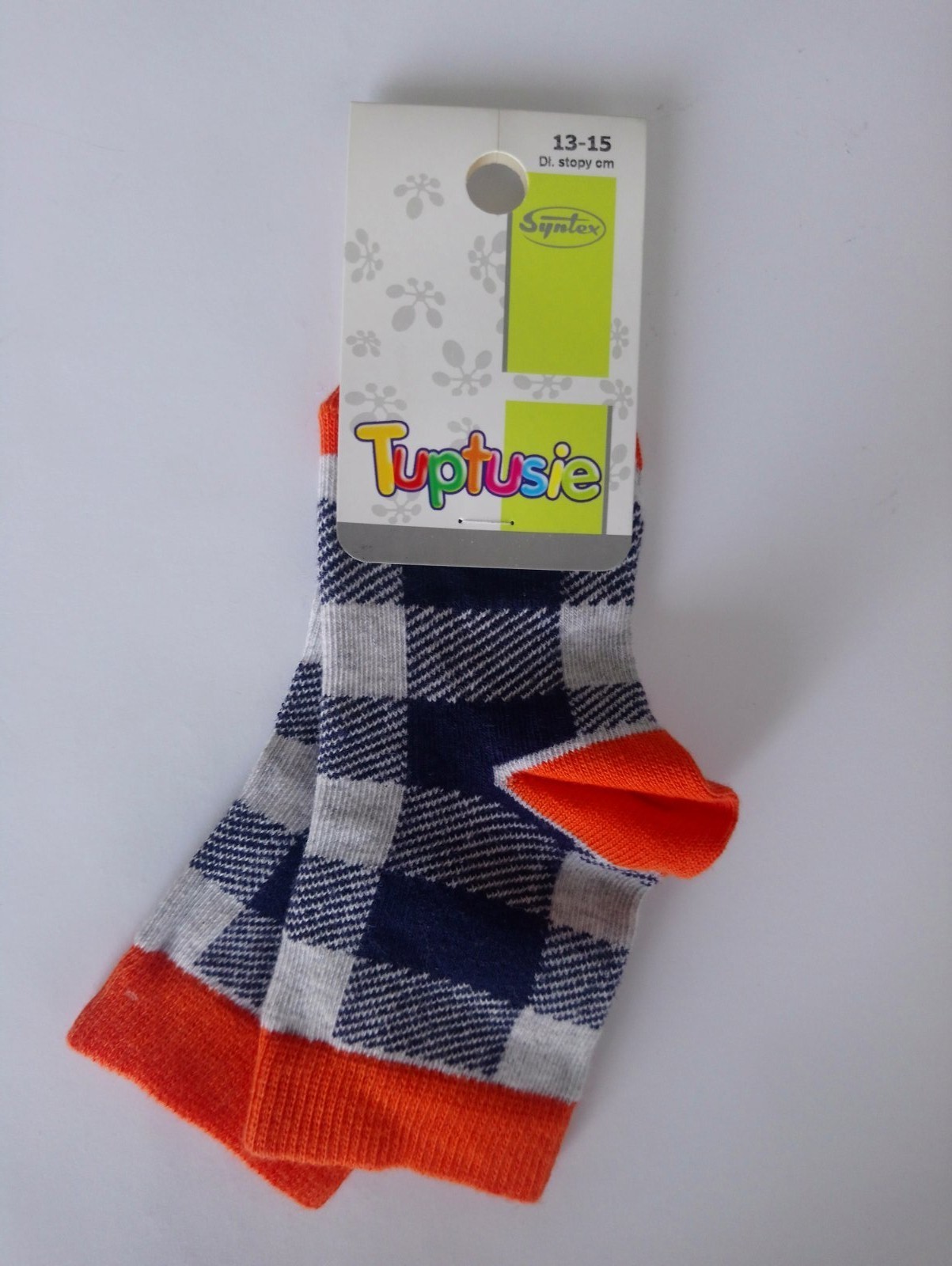 

Шкарпетки дитячі з малюнком Tuptusie SYNTEX (клітинка 2) р. - (13-15 см, Шкарпетки дитячі з малюнком Tuptusie SYNTEX (клітинка 2) р. 20-24 (13-15 см)