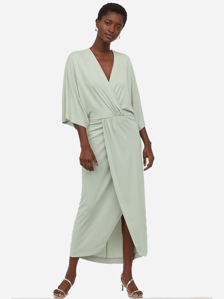 

Платье H&M 11-0880387-001 L Мятное (СА2000001878767)