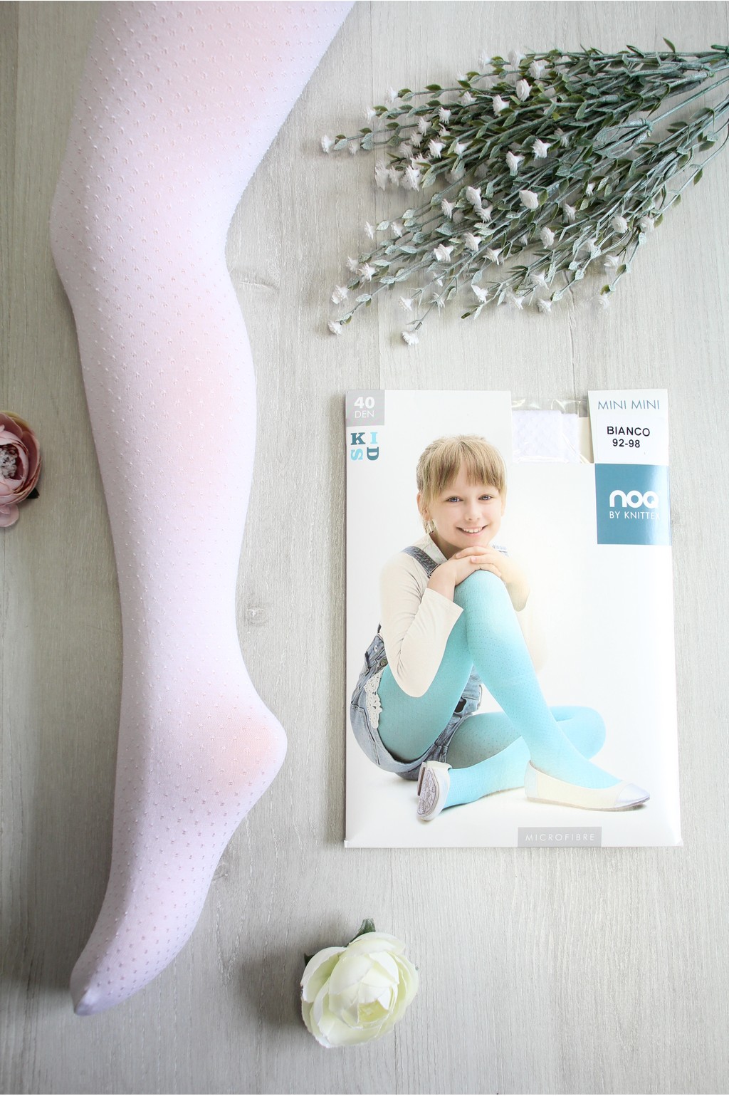 

Колготки Knittex 116-122 / 6-7 лет см Белый