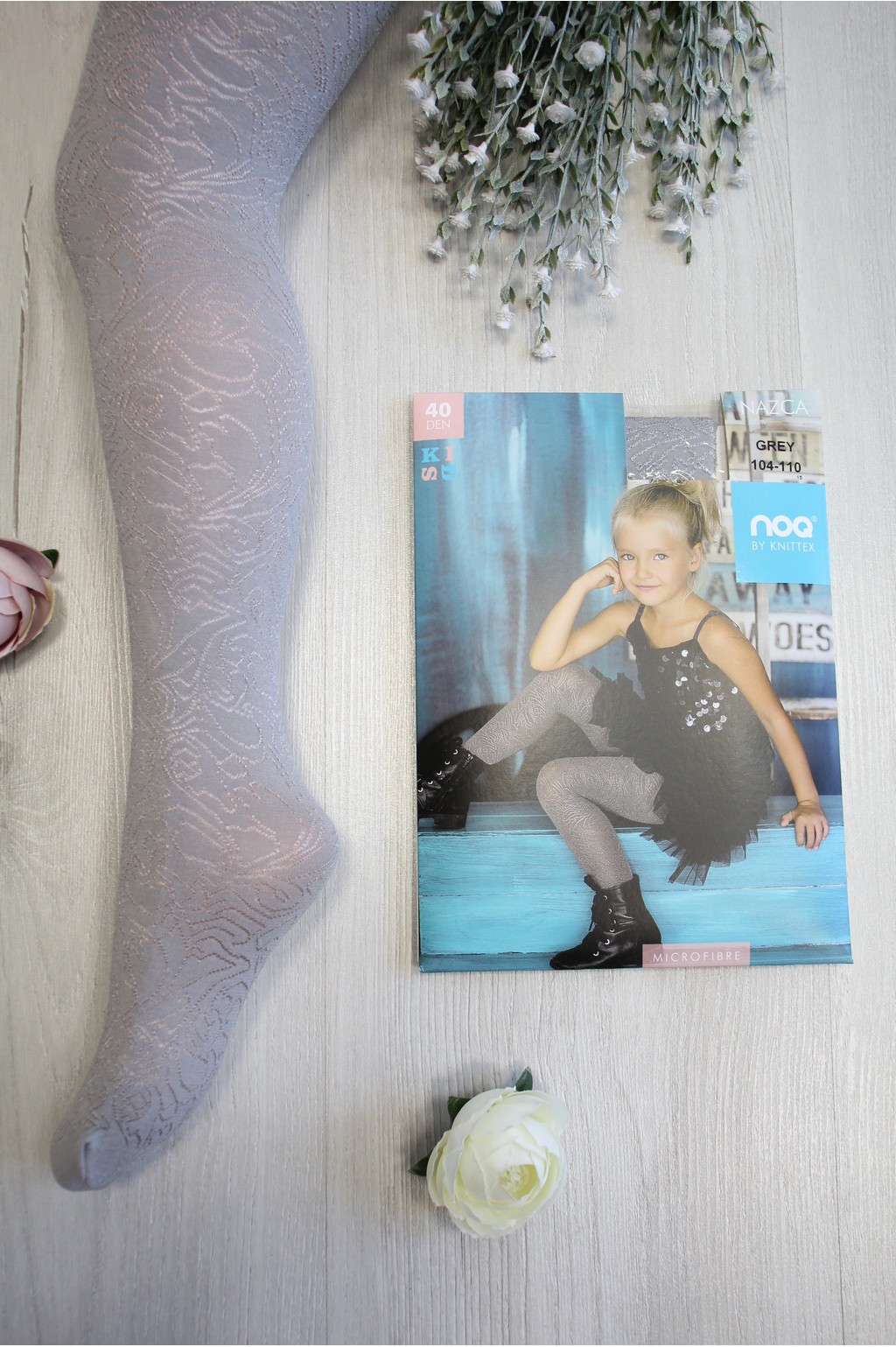 

Колготки Knittex 140-146 / 10-11 лет см Серый