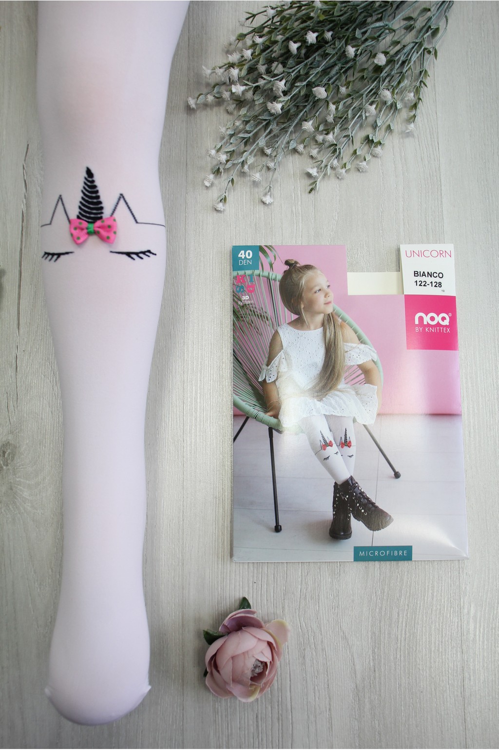 

Колготки Knittex 104-110 / 4-5 лет см Белый