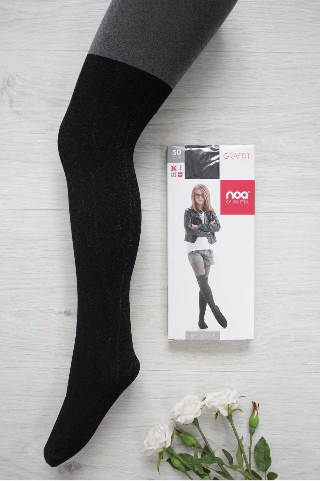 

Колготки Knittex 128-134 / 8-9 лет см Серый