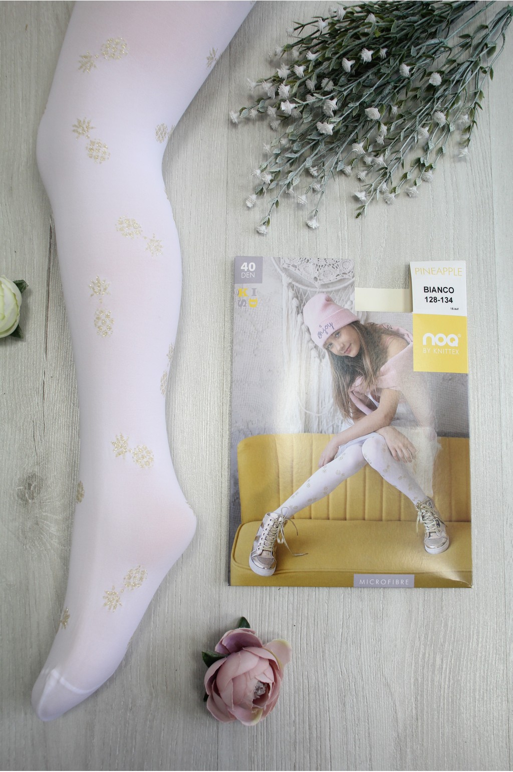 

Колготки Knittex 104-110 / 4-5 лет см Белый