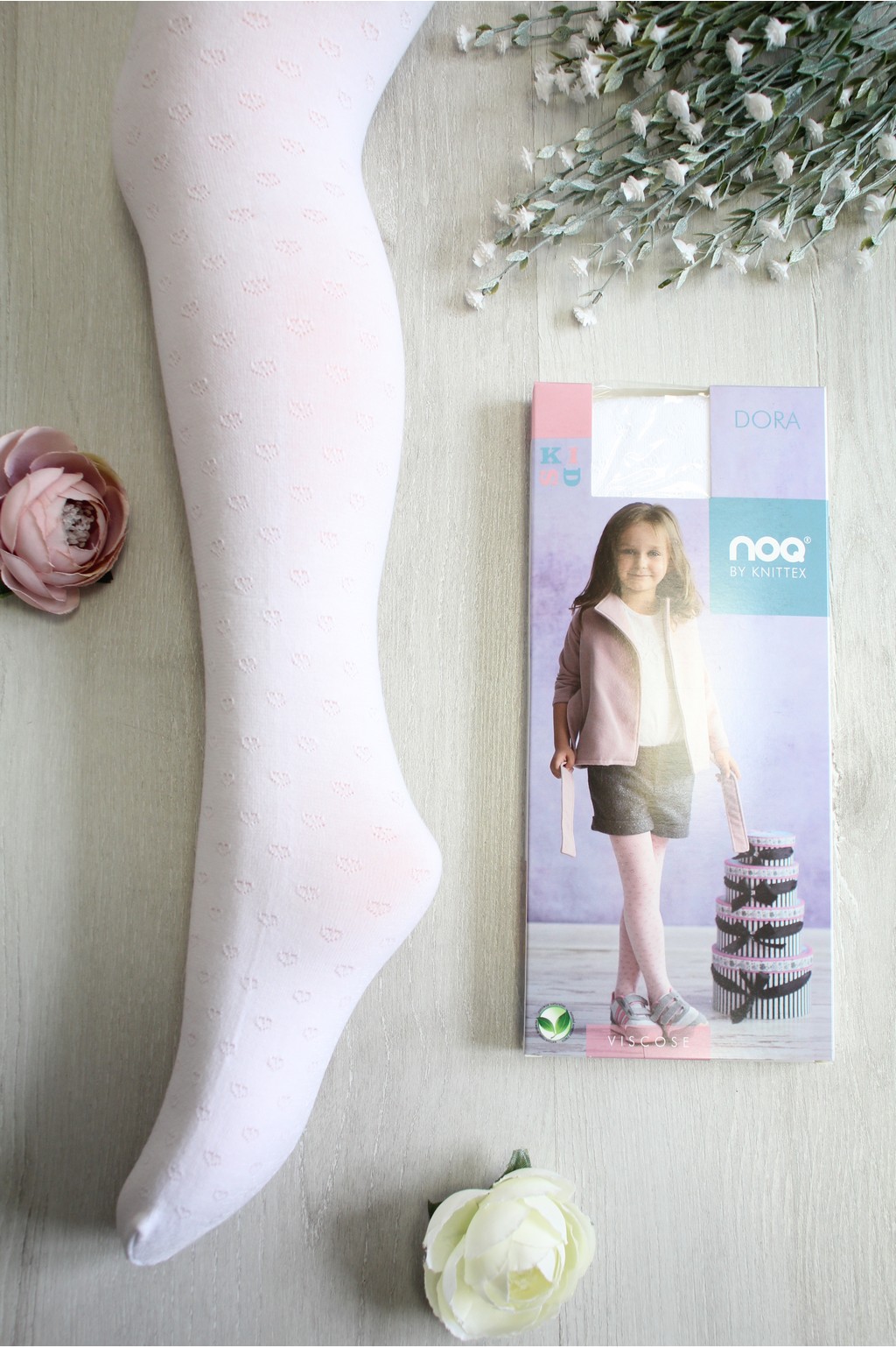 

Колготки Knittex 122-128 / 7-8 лет см Белый