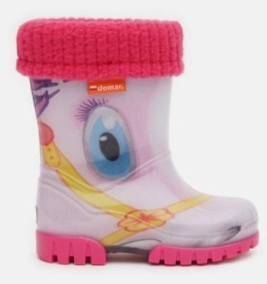 

Резиновые сапоги Demar 32 RU Розовый (5901232008824)