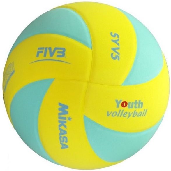 

Волейбольный мяч Mikasa SYV5-YBL Soft Youth (облегченный),