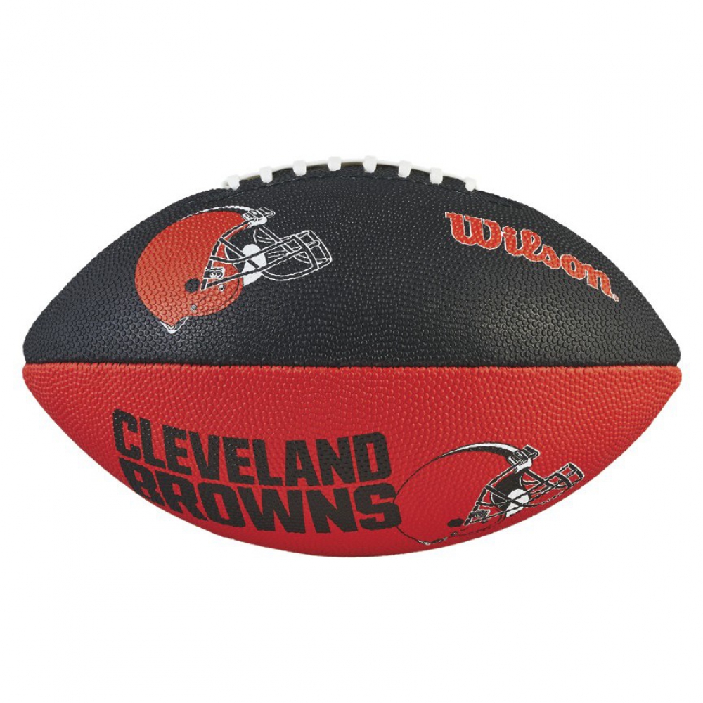 

Мяч для американского футбола Wilson NFL Cleveland Browns WTF1534XBCL (детский размер),