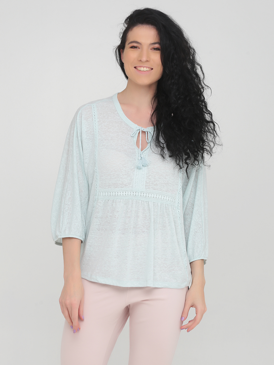 

Блузка Old Navy 552069  Светло-бирюзовая, Блузка Old Navy 552069 L Светло-бирюзовая