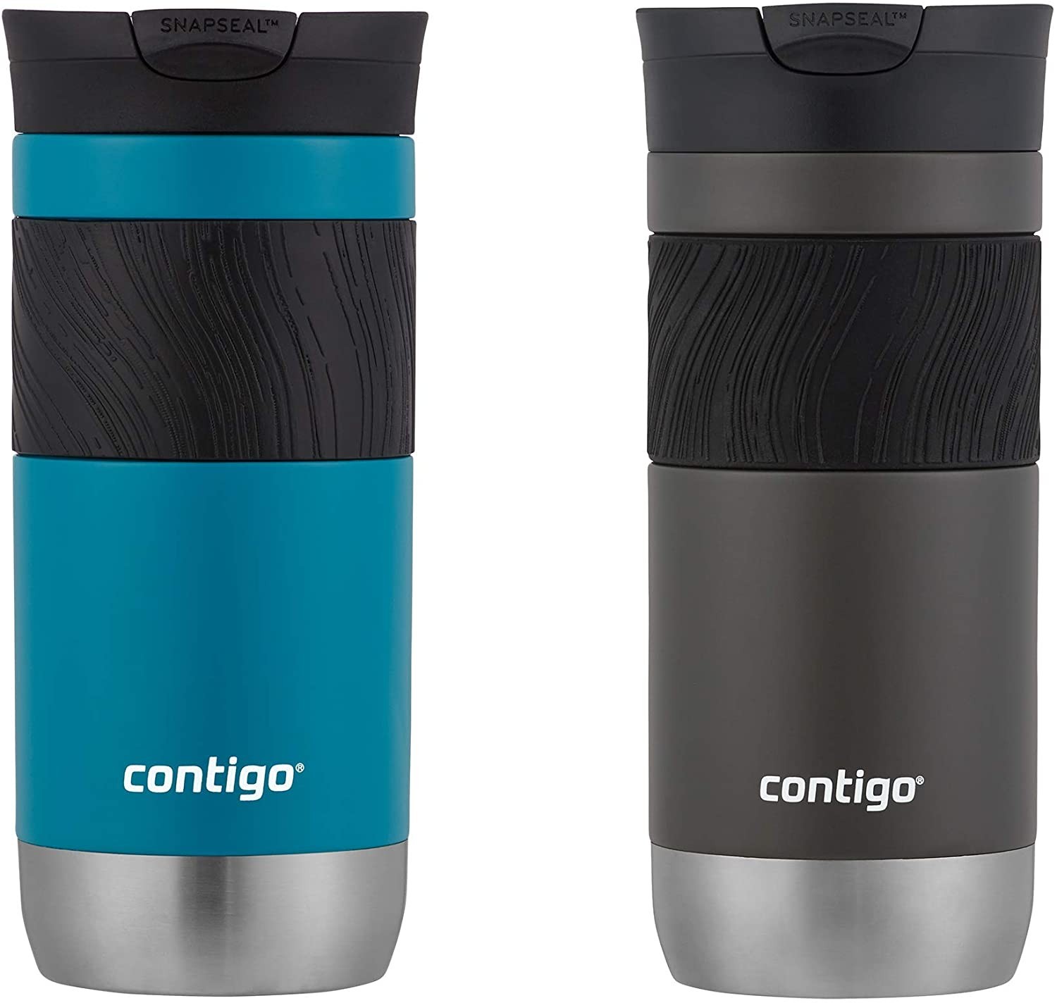

Набор Термокружек Contigo SnapSeal Insulated Sake/Juniper 470 мл Бирюзовый/Черный