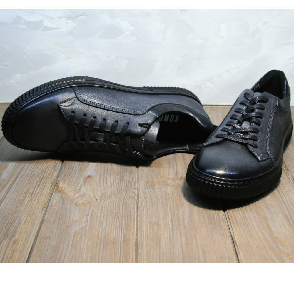 

Мужские сникеры Komcero 9K9-B-G-549l 43 серые с черным 9K9-154