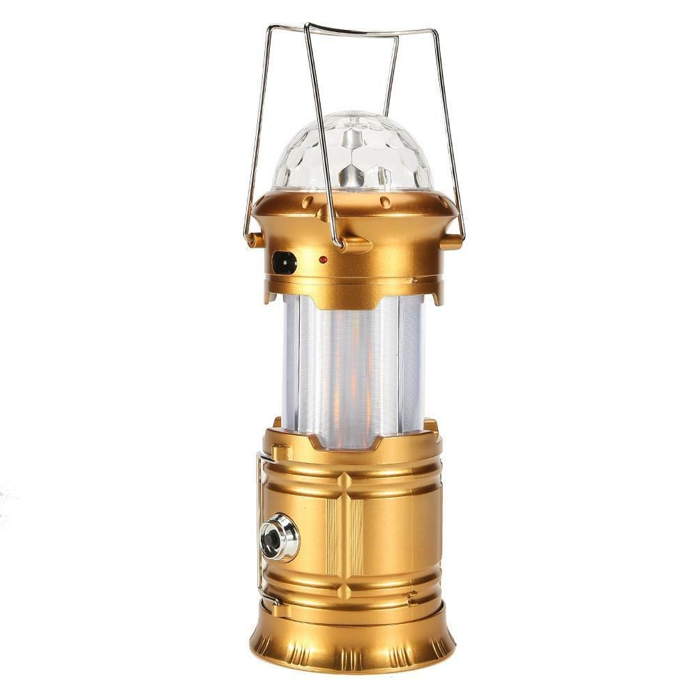 

Фонарь Bailong SX-6899T кемпинговый выдвижной светодиодный с диско-лампой и USB Золотой (sM9349530930)