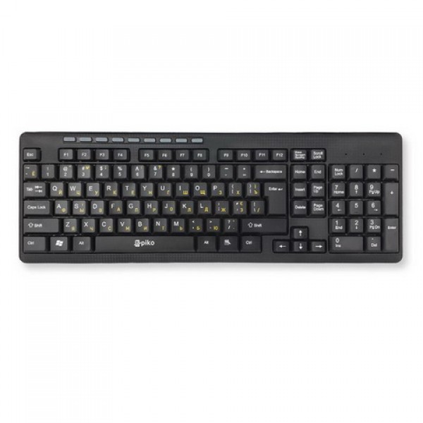 

Клавиатура Piko KB-108X Black (1283126467073)