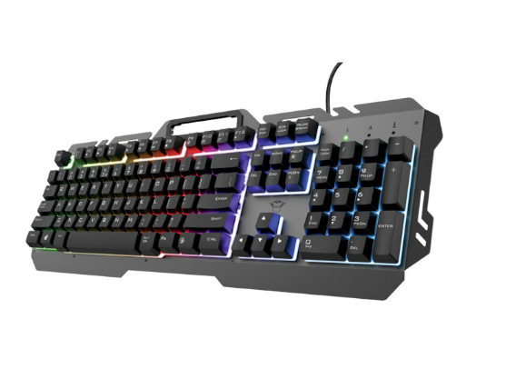 

Клавиатура Trust GXT 853 Esca Metal Rainbow Gaming, Black (23796)